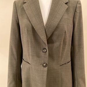 Olive Green Business Travel Suit - The Limited
